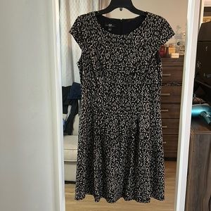 AGB leopard dress. Mostly polyester